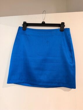 Nasty Gal Electric Blue Mini Skirt